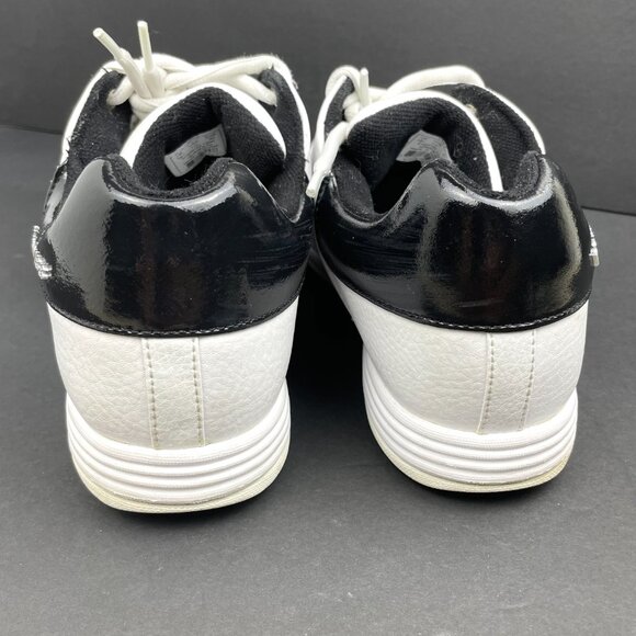 K‑SWISS Men’s Court White & Black Sneakers Skate Shoes Size US 11.5 / EUR 45 - Picture 6 of 13